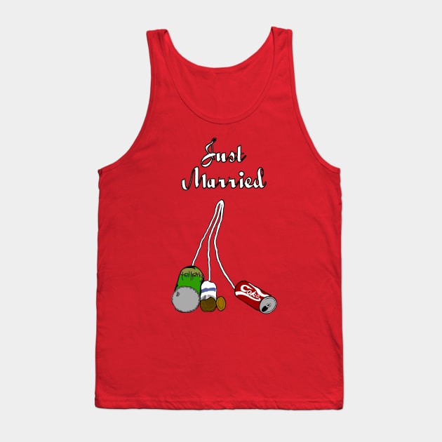 Just married Tank Top by telberry
